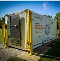 Modułowe mobilne pracownie TK-Kontenery na tomografy komputerowe