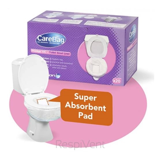 Worki na toaletę i wiadra sanitarne jednorazowe