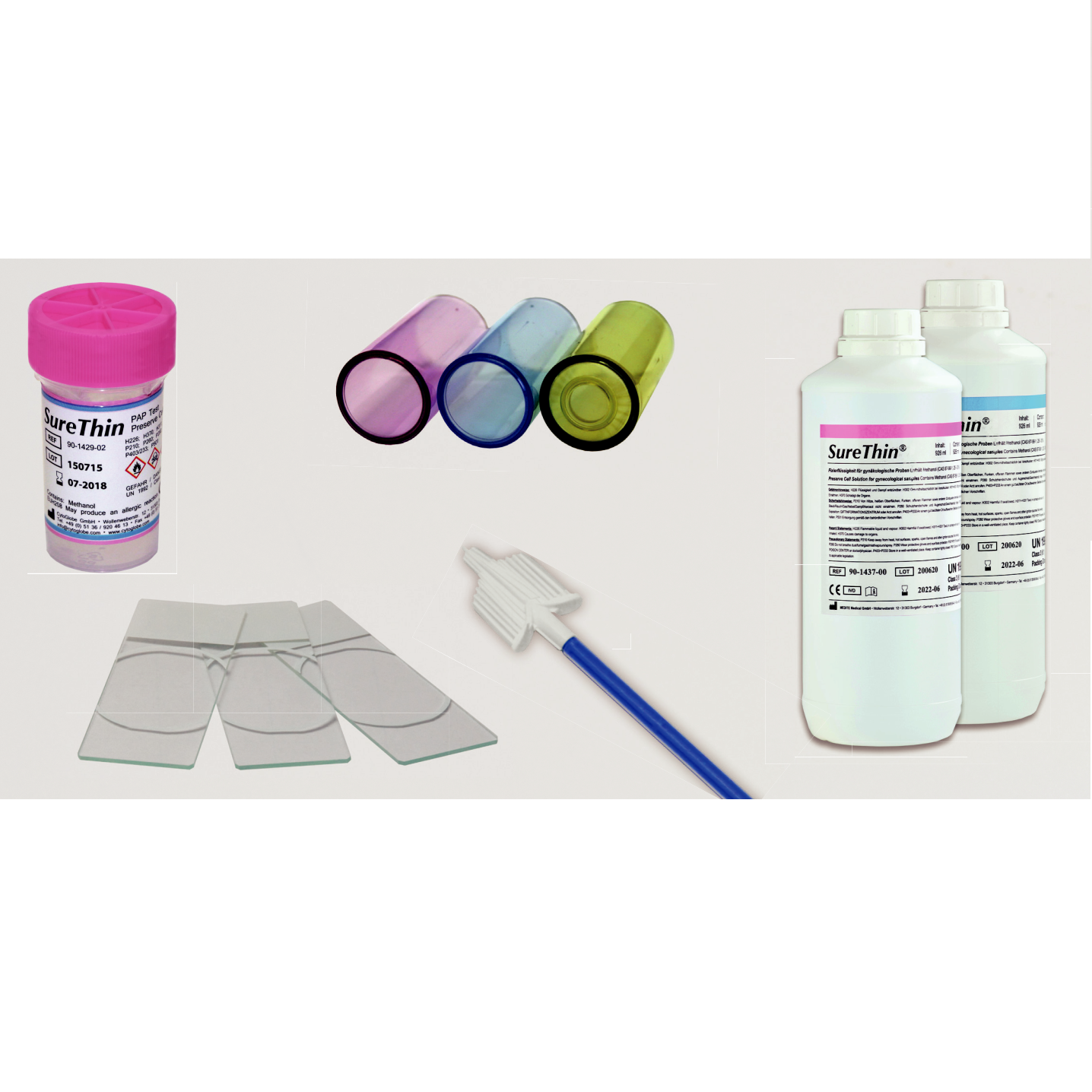 Zestawy do cytologii ginekologicznej