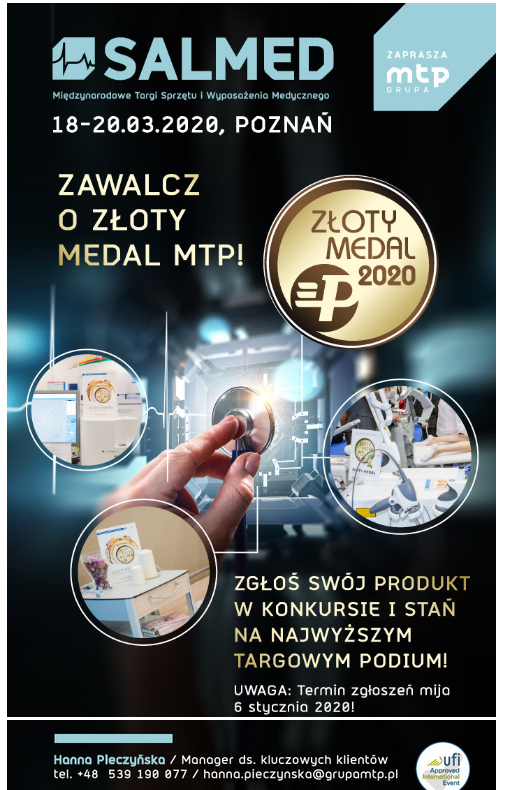 Zawalcz o Złoty Medal MTP na targach SALMED
