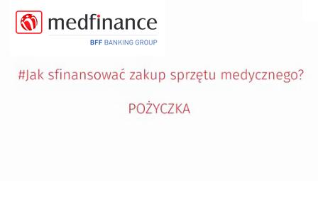 Pożyczka- możliwość sfinansowania zakupu urządzeń medycznych